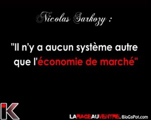 Sarkozy et son couplet contre l'anti-capitalisme...