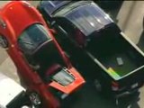 Ferrari caduta dal camion