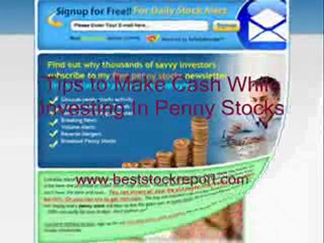 Tips to Make Cash While Investing In Penny Stocks