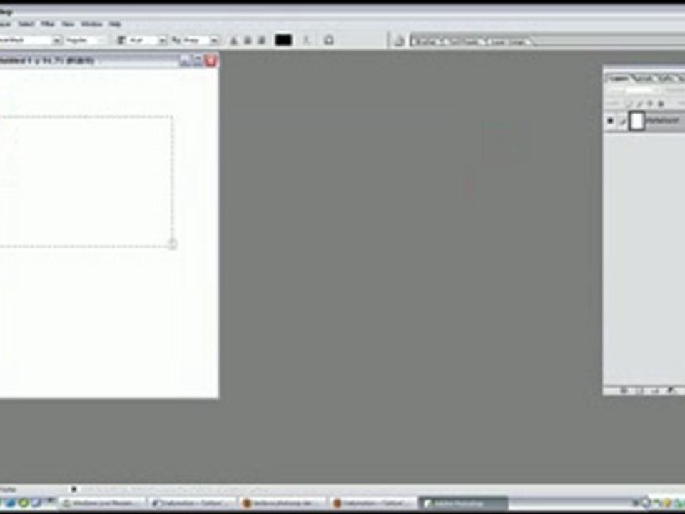 photosop a giriş ve sayfa açma