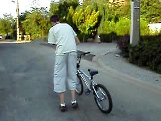 moi qui fait du velo