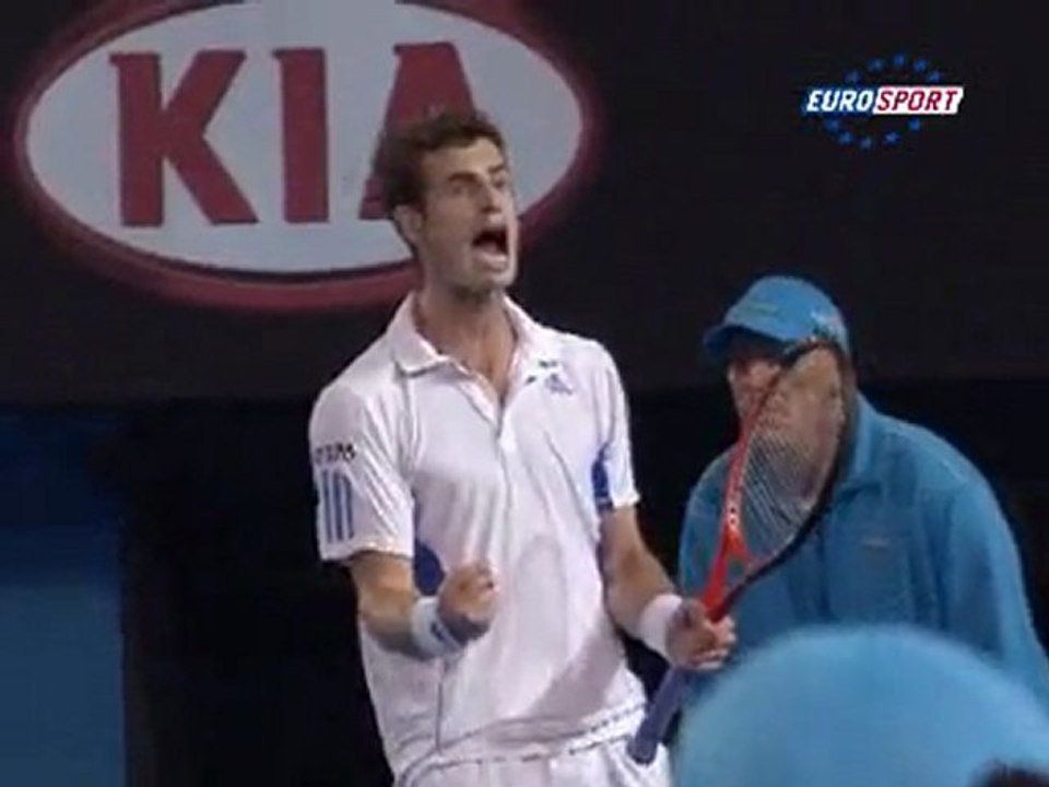 TENNIS Australian Open - MURRAY vs CILIC   Best Point
