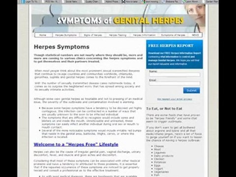 Herpes symptoms Wondering How To Get Rid Of A Cold Sore? Pos