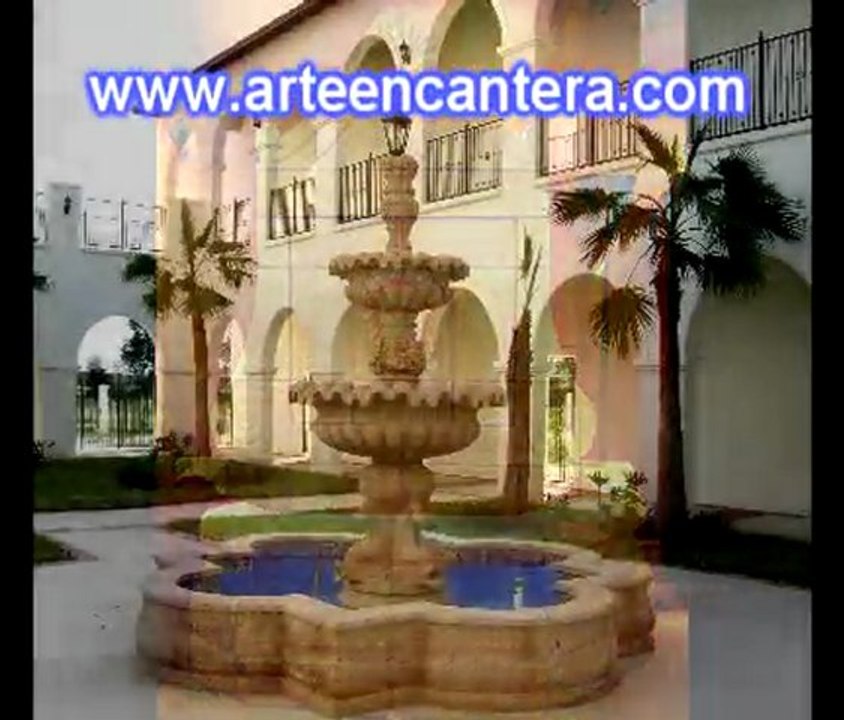 Cantera Columns | Cantera Fountains