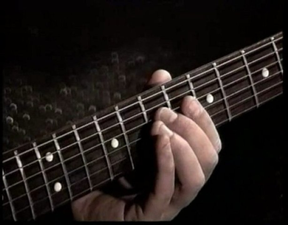 Plans et effets phrasés blues guitare