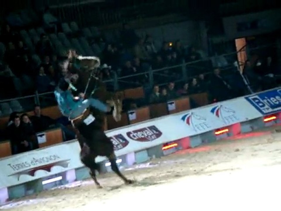 Chute de Barrel Racing Salon Cheval Passion Avignon 2010