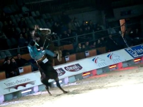 Chute de Barrel Racing Salon Cheval Passion Avignon 2010