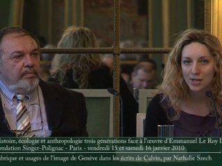 L'oeuvre d'E. Le Roy Ladurie:  Nathalie Szech