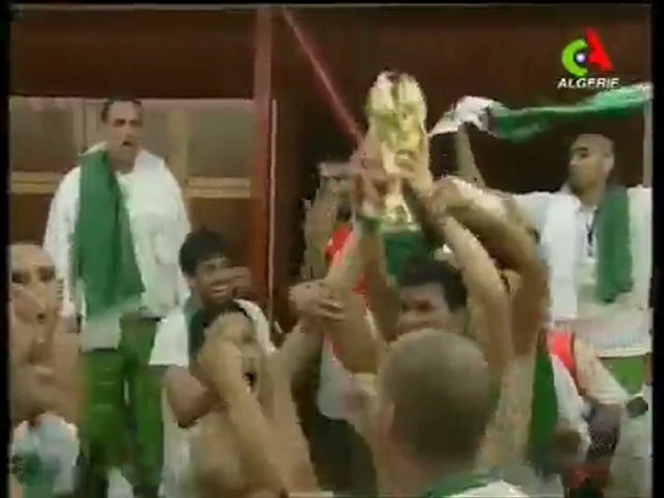 Alger vue du ciel sur le parcours du bus des fennecs