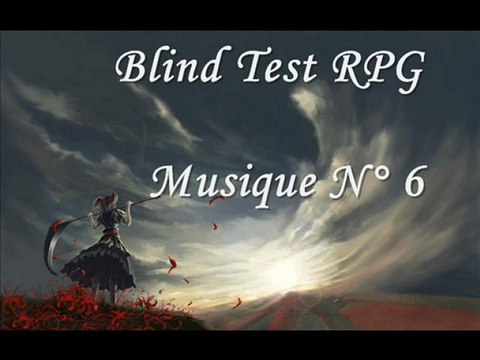 Blind Test RPG n°3 - Un air de mélancolie