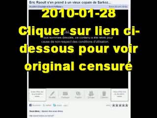 Raoult vs Frêche vieux copain de Sarkozy