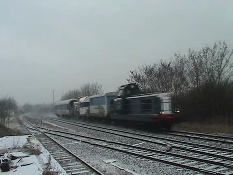 BB66400 et autres trains divers