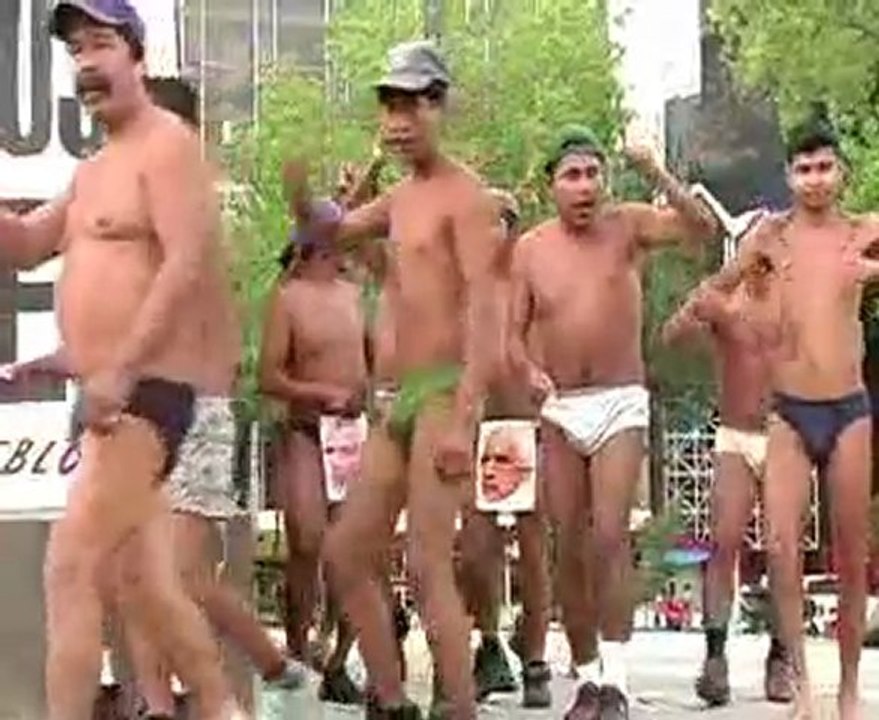 Old Joe Meek stumles upon a Naked Protest