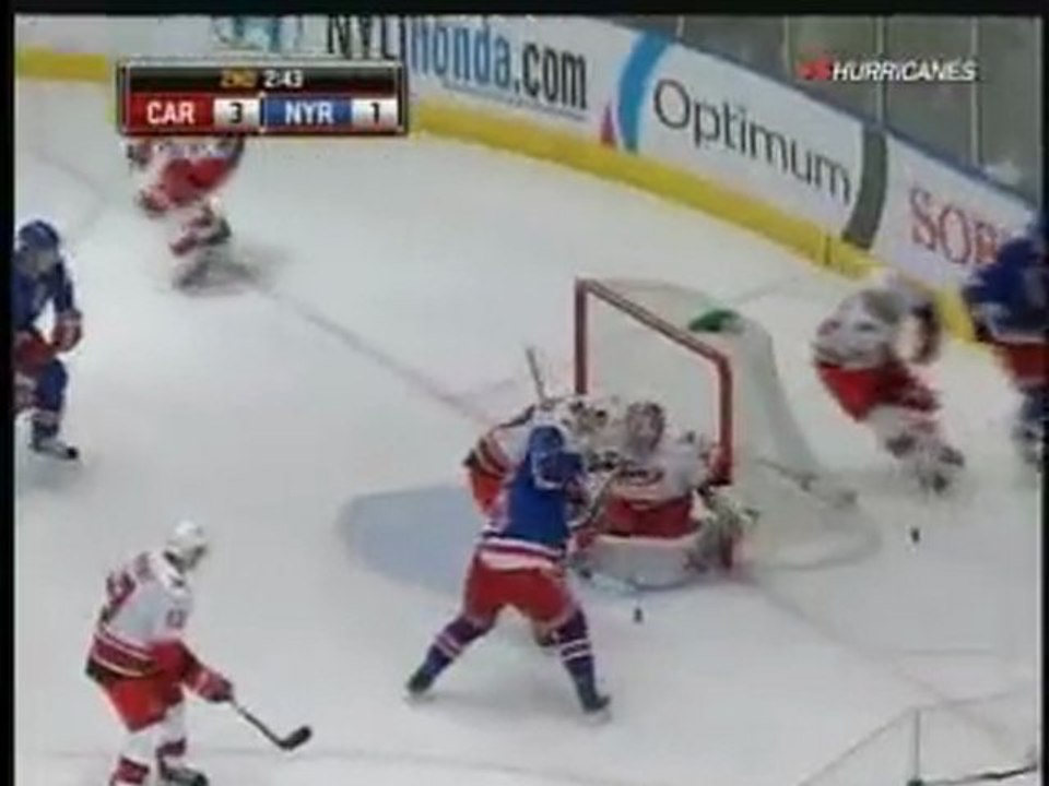 Hurricanes - Rangers Highlights (1/27/10)