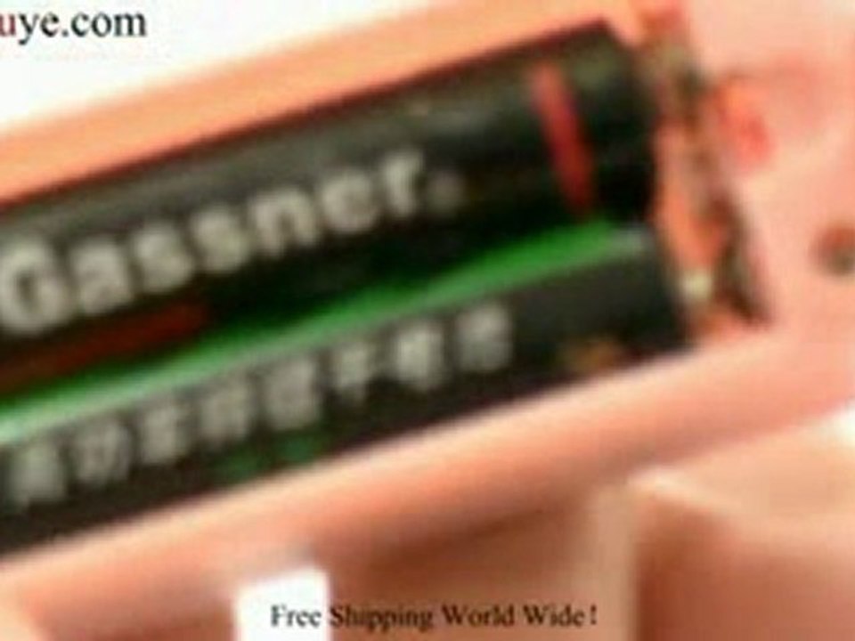 Cute Mini Cartoon Pig Pen Flashing Fan