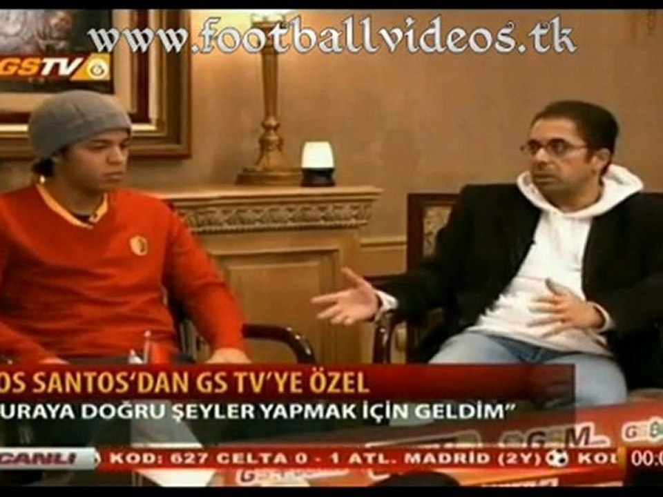 Giovanni Dos Santos Galatasaray Tv'ye İlk Röportajı