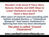 Lower Bad Cholesterol Naturally-Lower Bad Cholesterol Now!