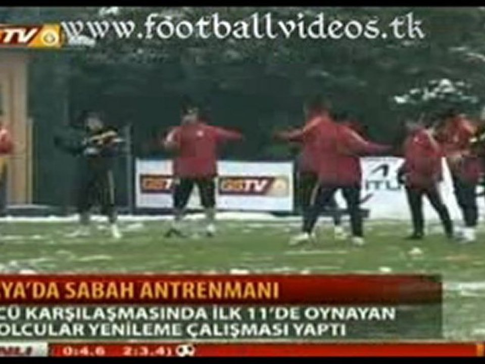 Galatasaray'ın Denizlispor Hazırlıkları