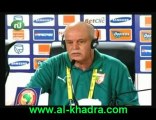 Saadane aprés match algerie-egypte