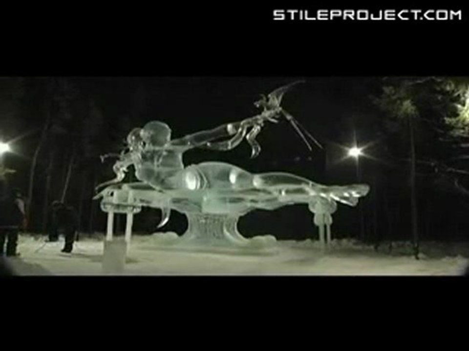 Ice sculpture fail