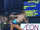 Kanaeva-Hoop-AA Final-WC Mie 2009+Croatia training&interview