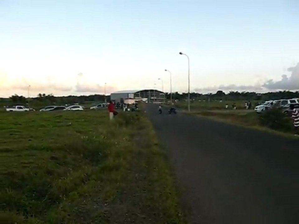 Run Mach G TCR 80cc vs Quad Yamaha Raptor 450cc