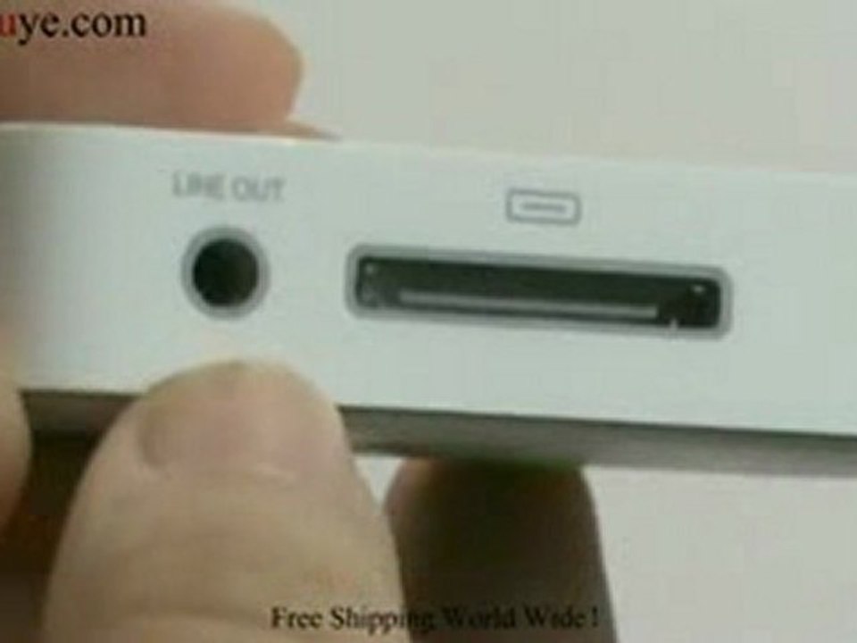Cool White Universal Dock Charger for Apple iPhone 3G 3GS