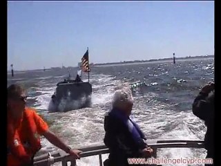 Challengelcvp Objectif Omaha 2009, sortie en mer Ouistreham