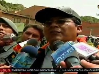 Lluvias provocan deslaves en Bolivia