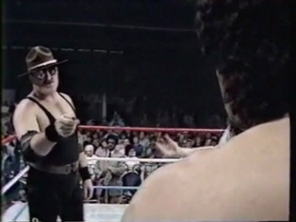 Sgt. Slaughter vs. Tiger Chung Lee P1