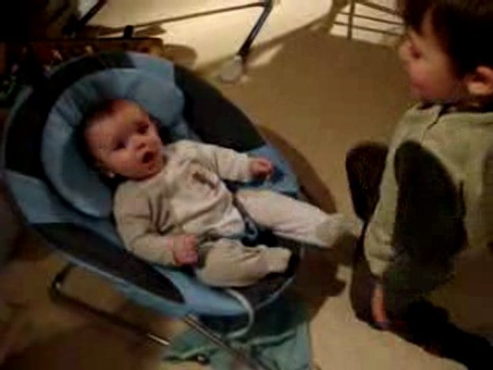 rigolade entre freres