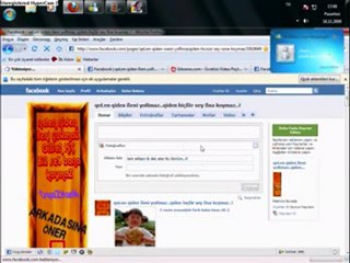 Facebookta Hayran sayfasında resım paylasmak