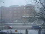 tempête de neige à Wrexham