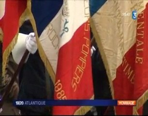 Cérémonie en l'honneur de Sébastien COUTURIER SP la Rochelle