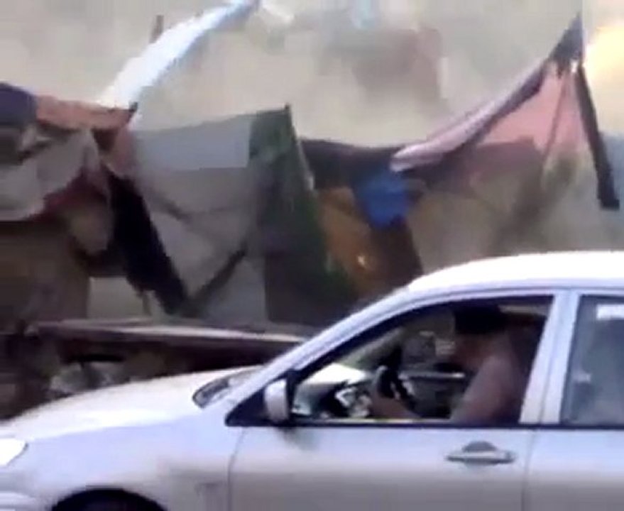 Crash Train vs Camionette