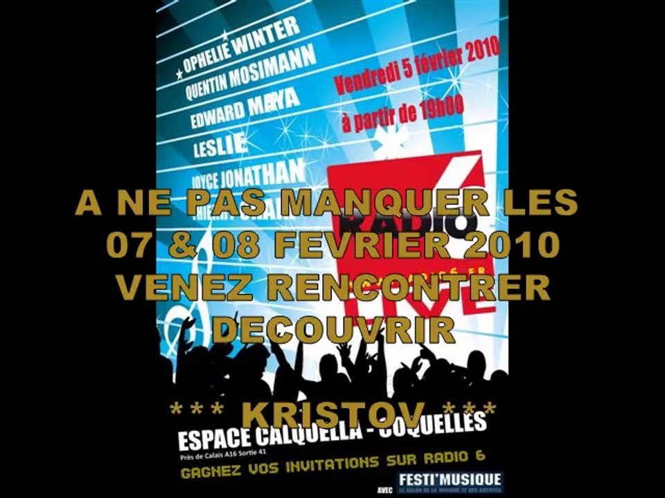 KRISTOV (Sa 1ère chanson offerte)