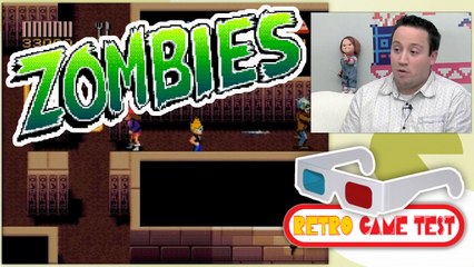 Zombies "Super Nintendo" Retro game Test.