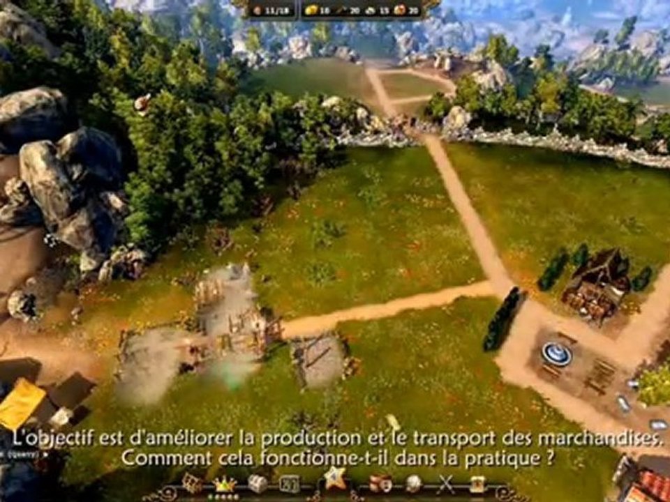 The Settlers 7  – Tutorial "Economie"