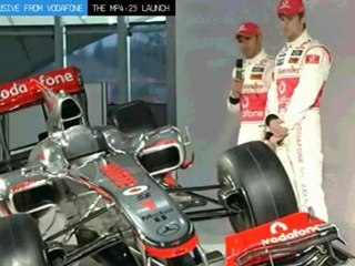 Présentation F1 McLaren MP4-25
