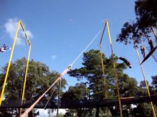 Trapeze volant planche Matthieu Blateau & Karim Ould-amara (porteur) Janvier 2010