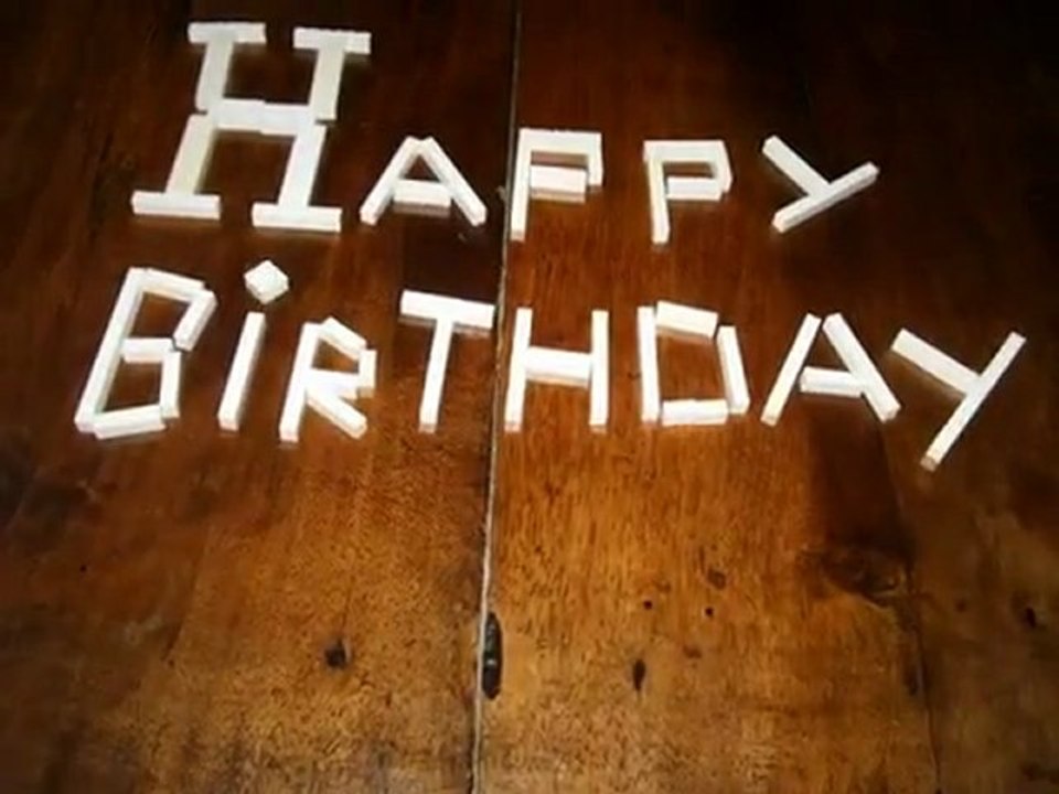 Joyeux anniversaire !!!