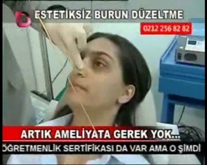 Ameliyatsız burun estetiği - www.burudesign.com