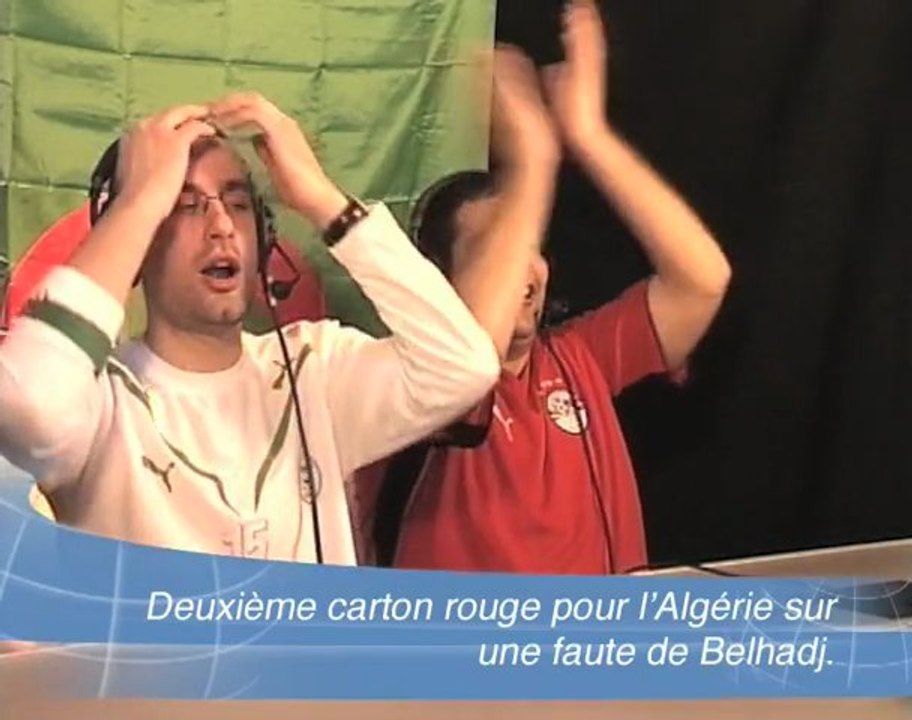 Match 365 CAN demi finale Egypte - Algérie