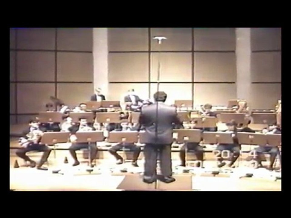 Thierry CAENS trompette dirige les cuivres du CNSM de lyon