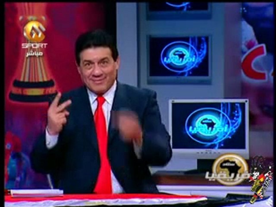 متحت شلبي يفرح بطريقته الخاصة فوز مصر على الجزائر 4-0