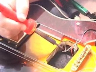 cheat method of hollow body Pickup installation,