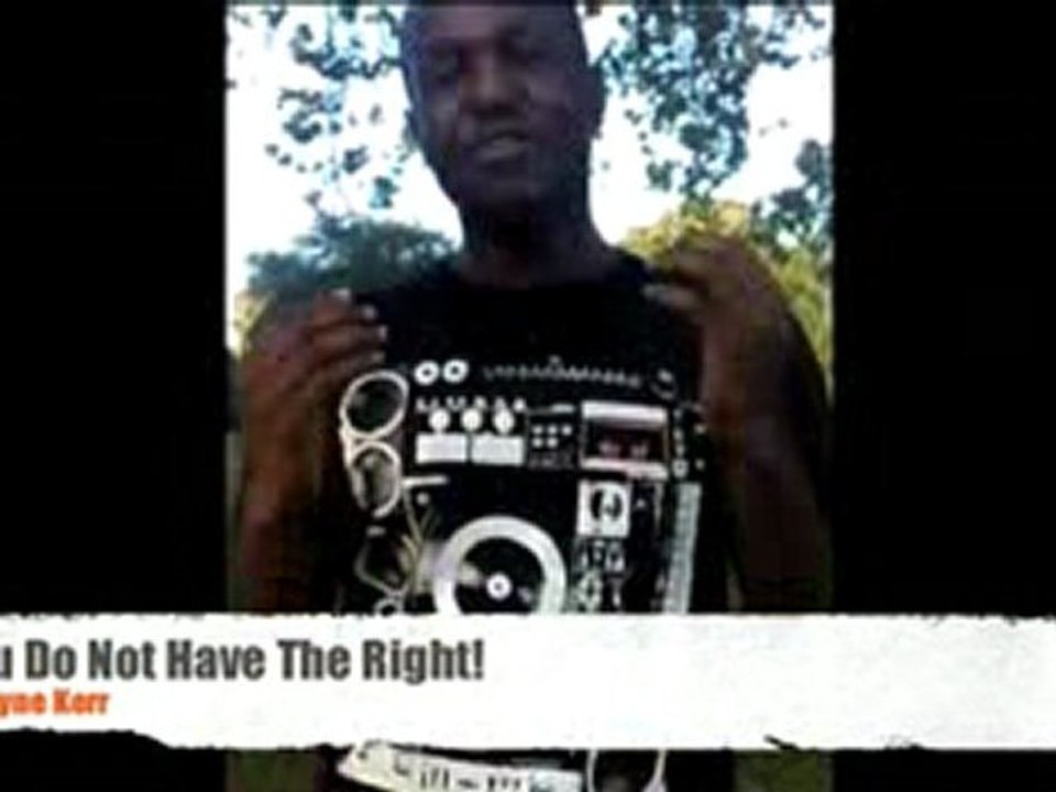 You Do Not Have The Right