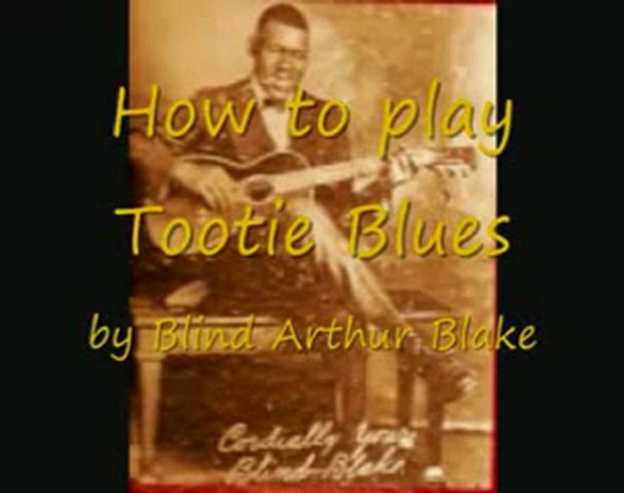 Fingerpicking Guitar - Blind Blake Lessons - Ragtime Blues