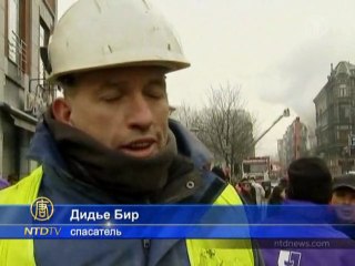 Обрушилось жилое здание в Бельгии