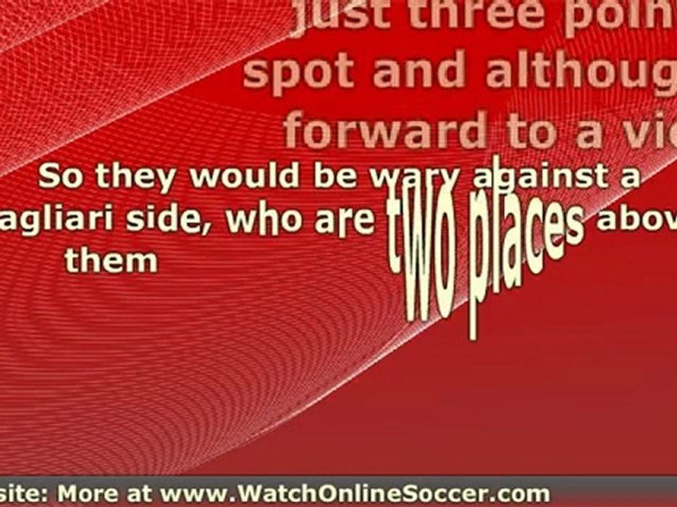 Cagliari vs Fiorentina Italy Serie A Full Match Preview 31 J